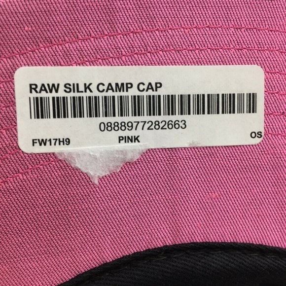 Supreme Mens Camp Cap Pink Strapback Raw Silk OS - Picture 3 of 6